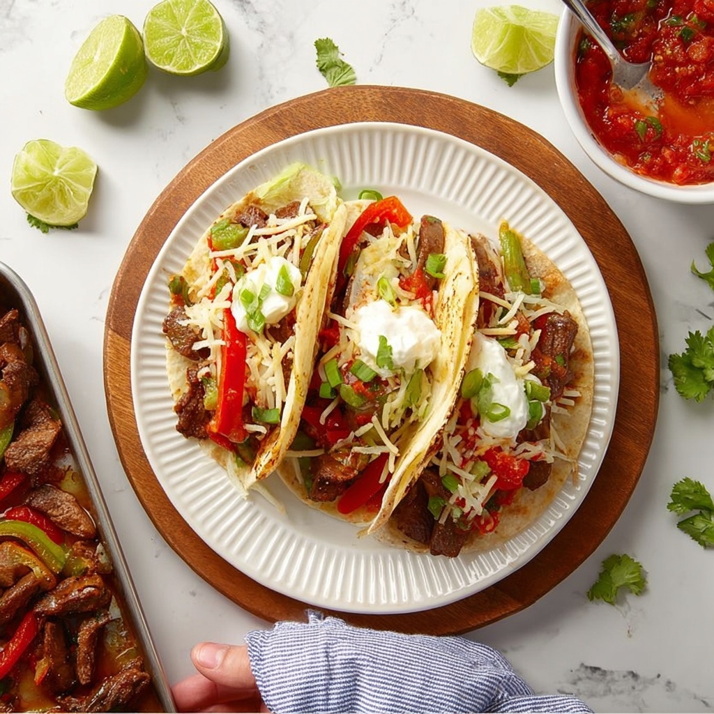 Sheet Pan Steak Fajitas Recipe - Recipe Image