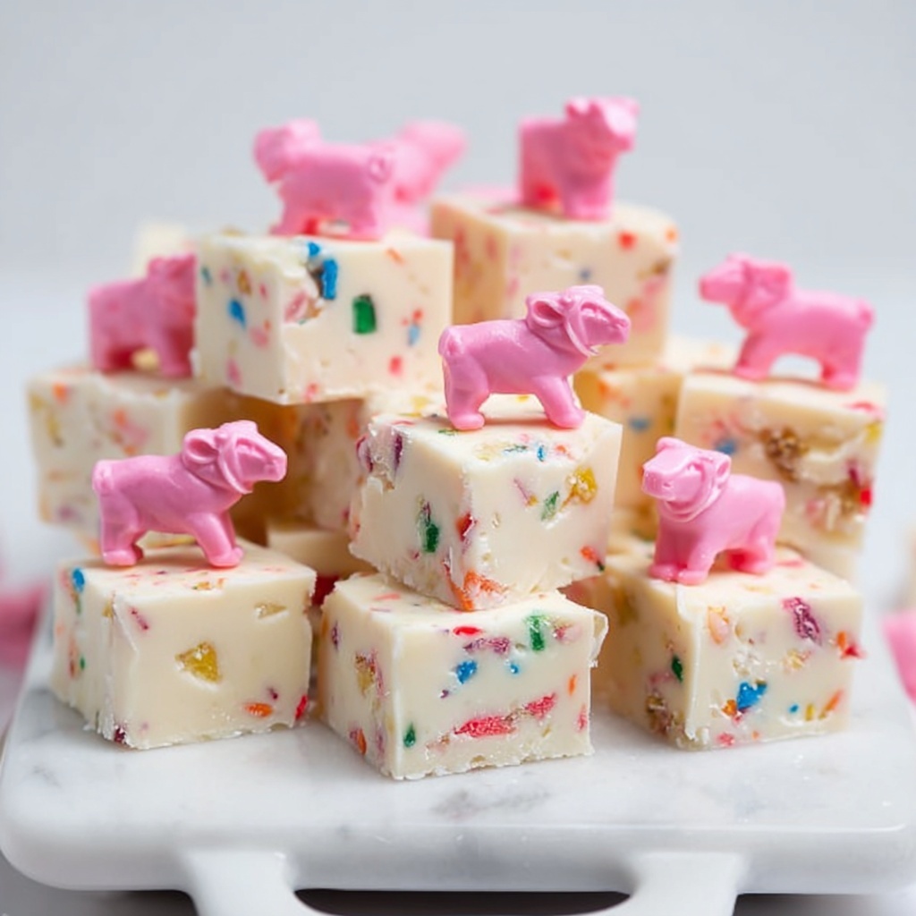 Animal Cookies Fudge Recipe - Recipe Image