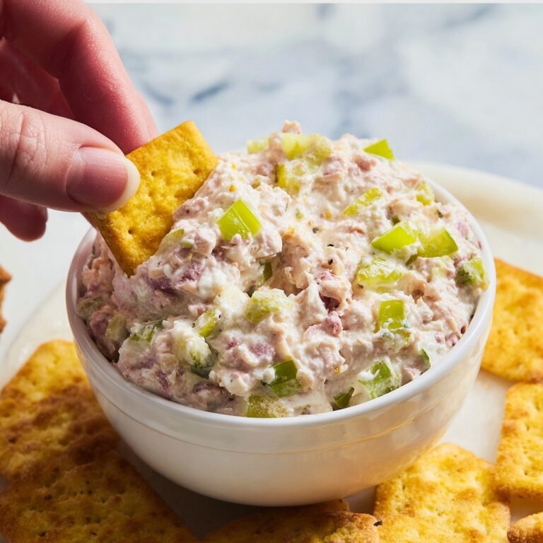 Ham Salad with Relish and Dill Pickles Recipe