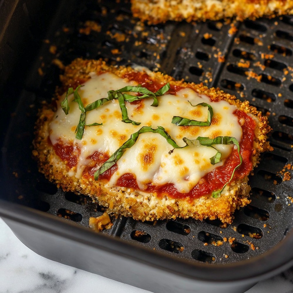Air Fryer Chicken Parmesan Recipe - Recipe Image