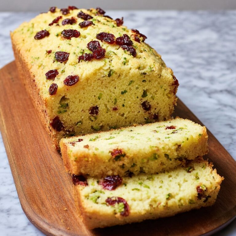 Cranberry Lemon Zucchini Bread Recipe