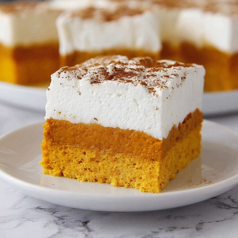 Pumpkin Pie Bars with Cream Cheese Frosting Recipe