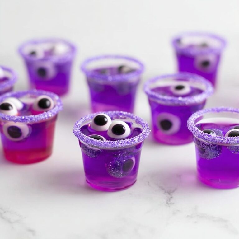 Creepy Monster Jello Shots Recipe