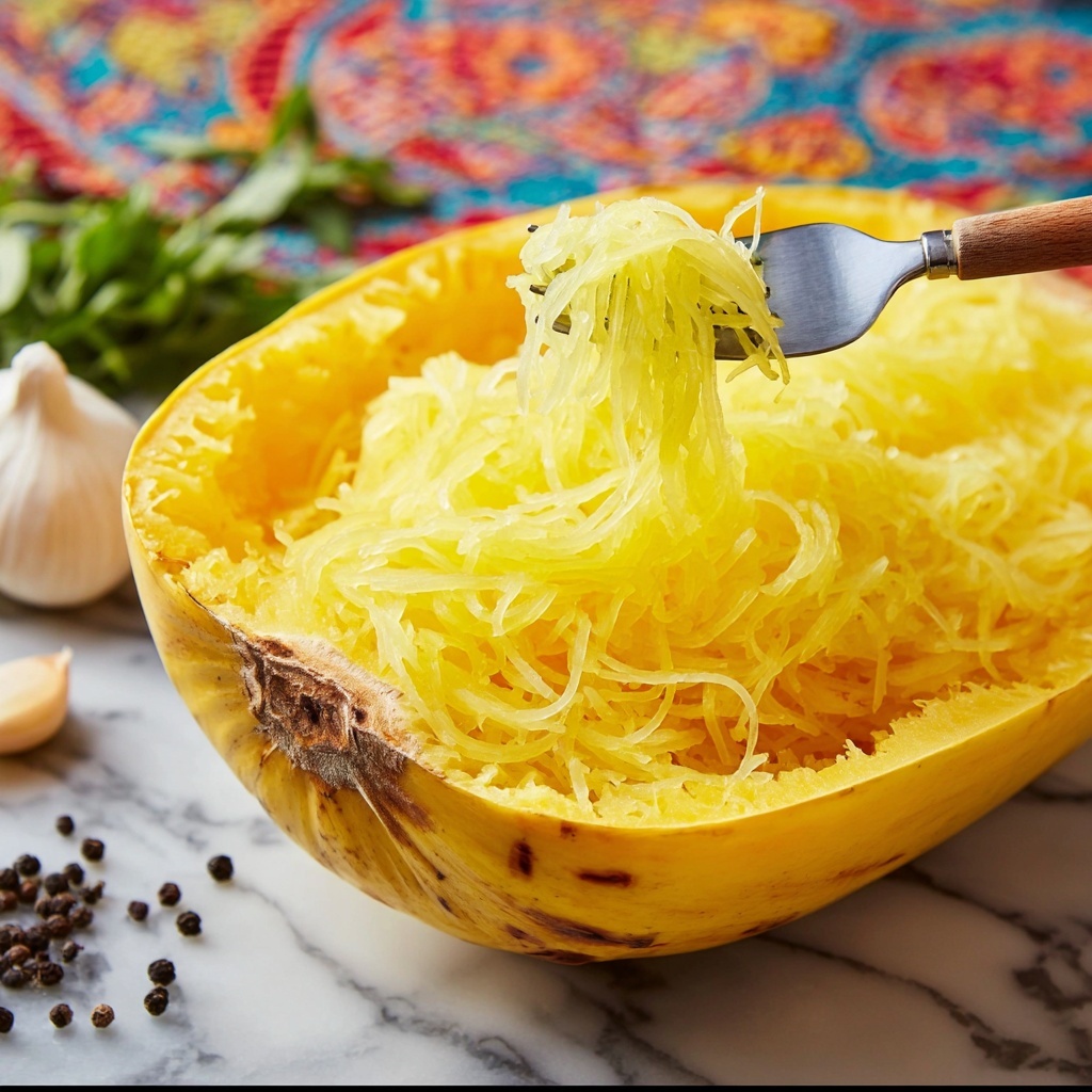How to Cook Spaghetti Squash Recipe - Recipe Image