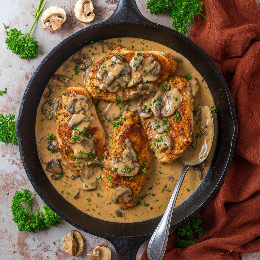 Cream of Mushroom Chicken Recipe - Recipe Image