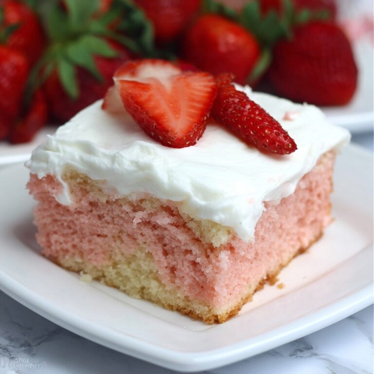 Strawberry and Cream Cake Recipe