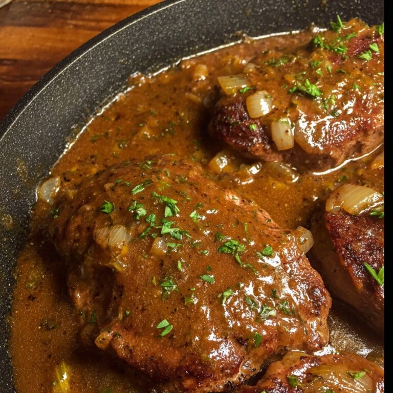 Smothered Pork Chops Recipe