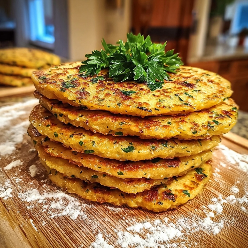 Irresistibly Easy High-Protein Red Lentil Flatbread Recipe - Recipe Image