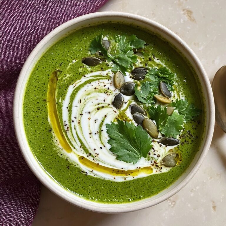 Irresistibly Creamy Green Goddess Soup Recipe for a Healthy Boost Recipe