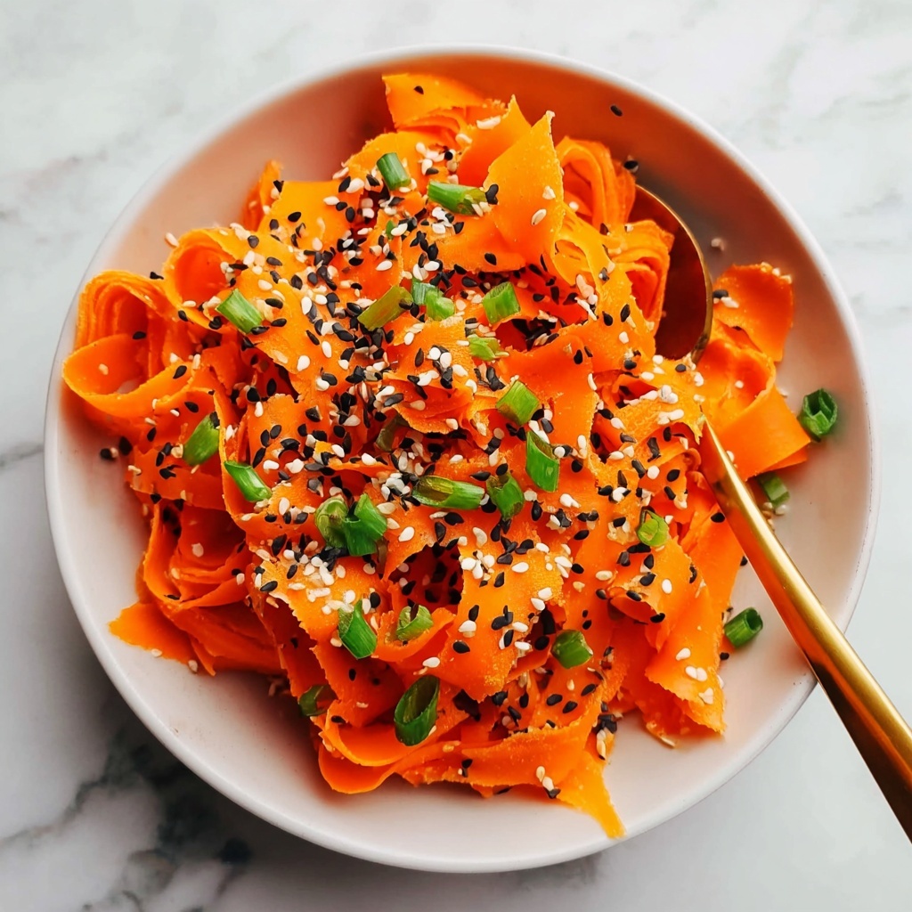 Deliciously Easy Carrot Salad with Asian Dressing Recipe - Recipe Image