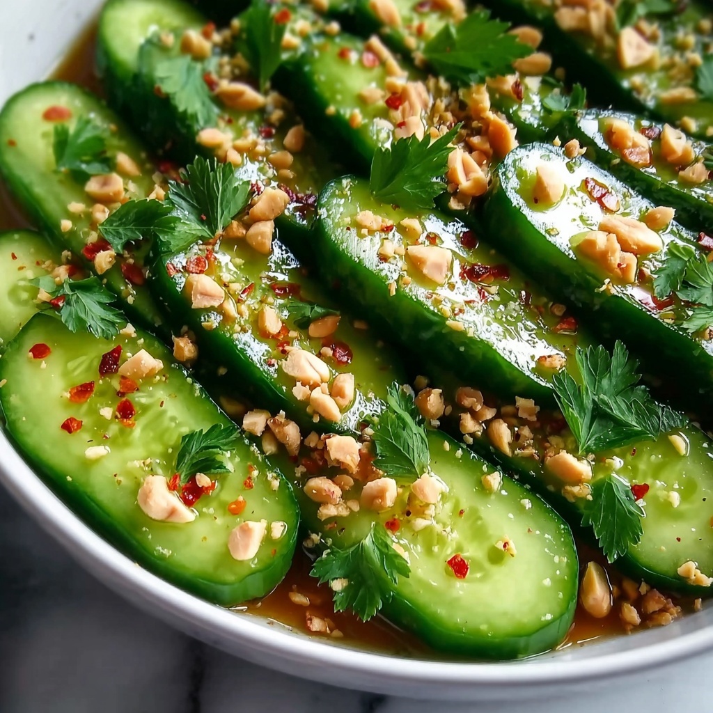 Bold and Spicy Cucumbers in Peanut Sauce You’ll Crave! Recipe - Recipe Image
