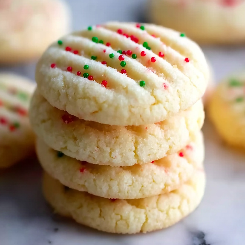 Meltingly Good Whipped Shortbread Cookies Recipe - Recipe Image