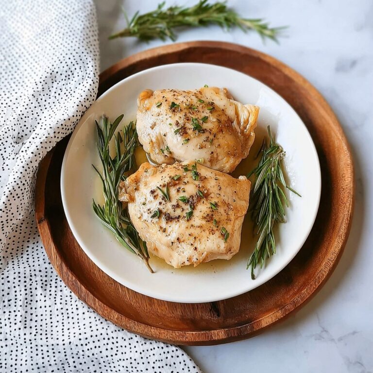 Garlic Herb Sous Vide Chicken Breast Recipe
