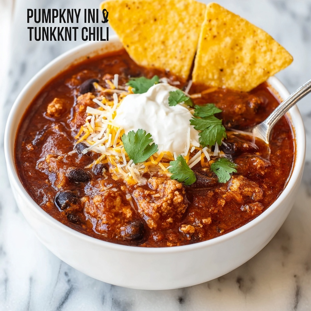 Instant Pot Turkey Pumpkin Chili Recipe - Recipe Image