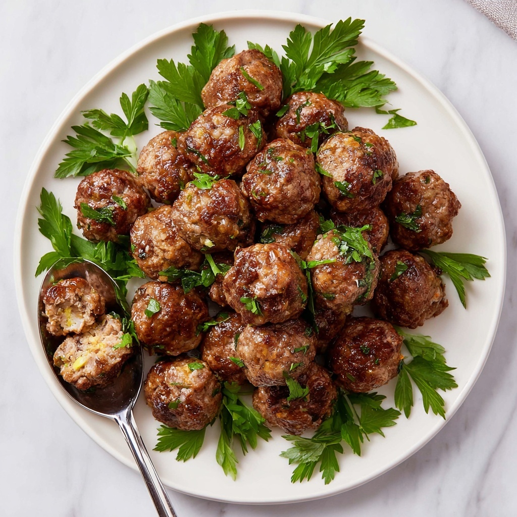 Homemade Meatballs Recipe - Recipe Image