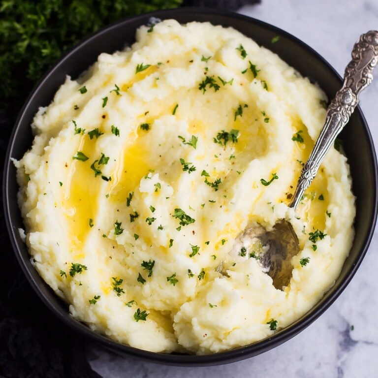 Homemade Mashed Potatoes Recipe