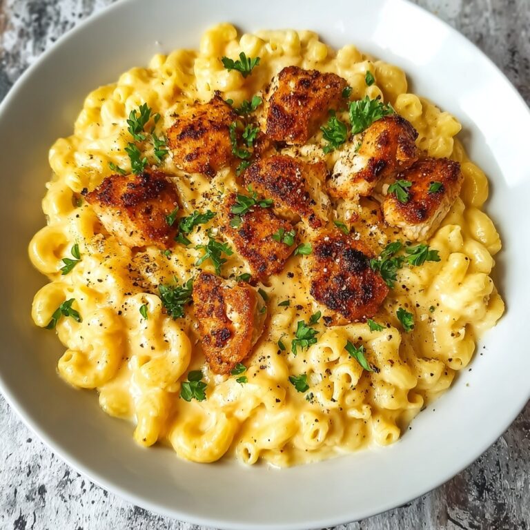 Creamy Honey Pepper Chicken Mac & Cheese Recipe
