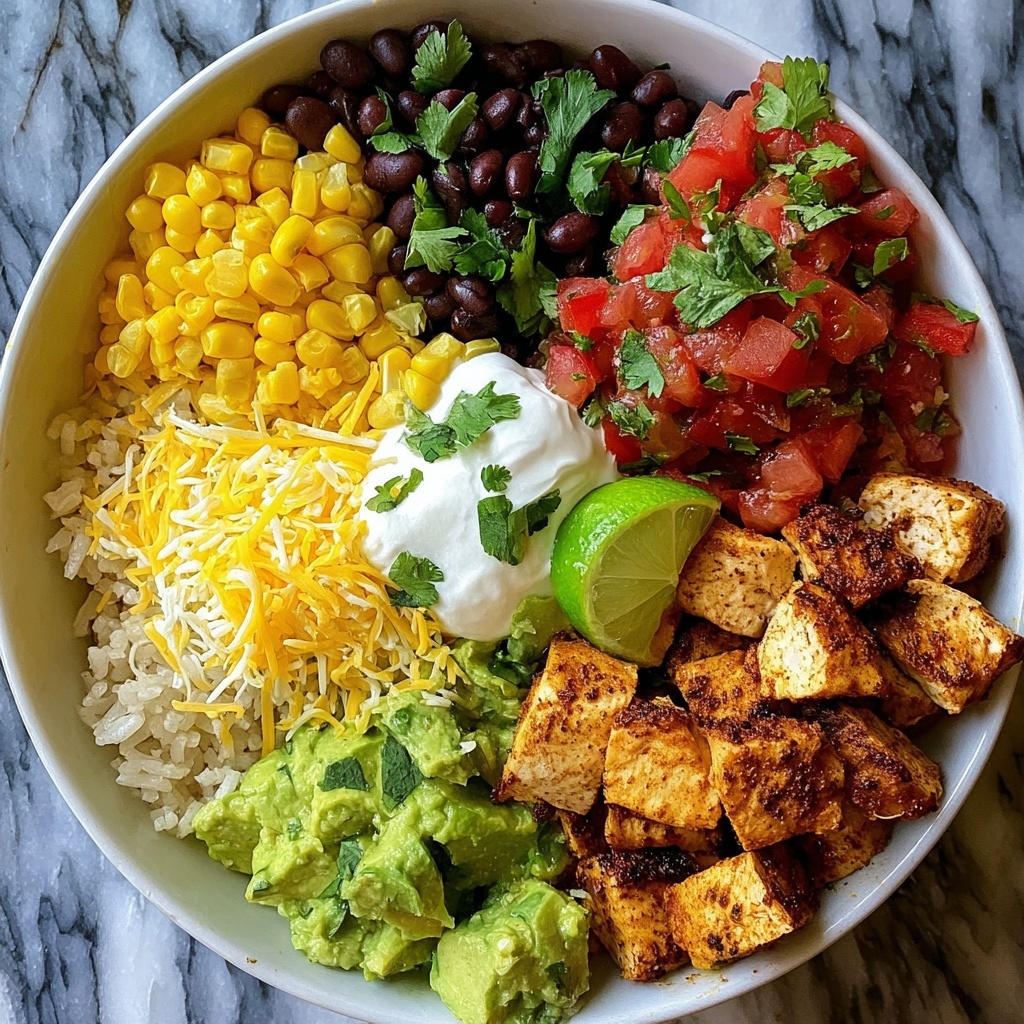 Southwest Chicken Burrito Bowls Recipe - Recipe Image