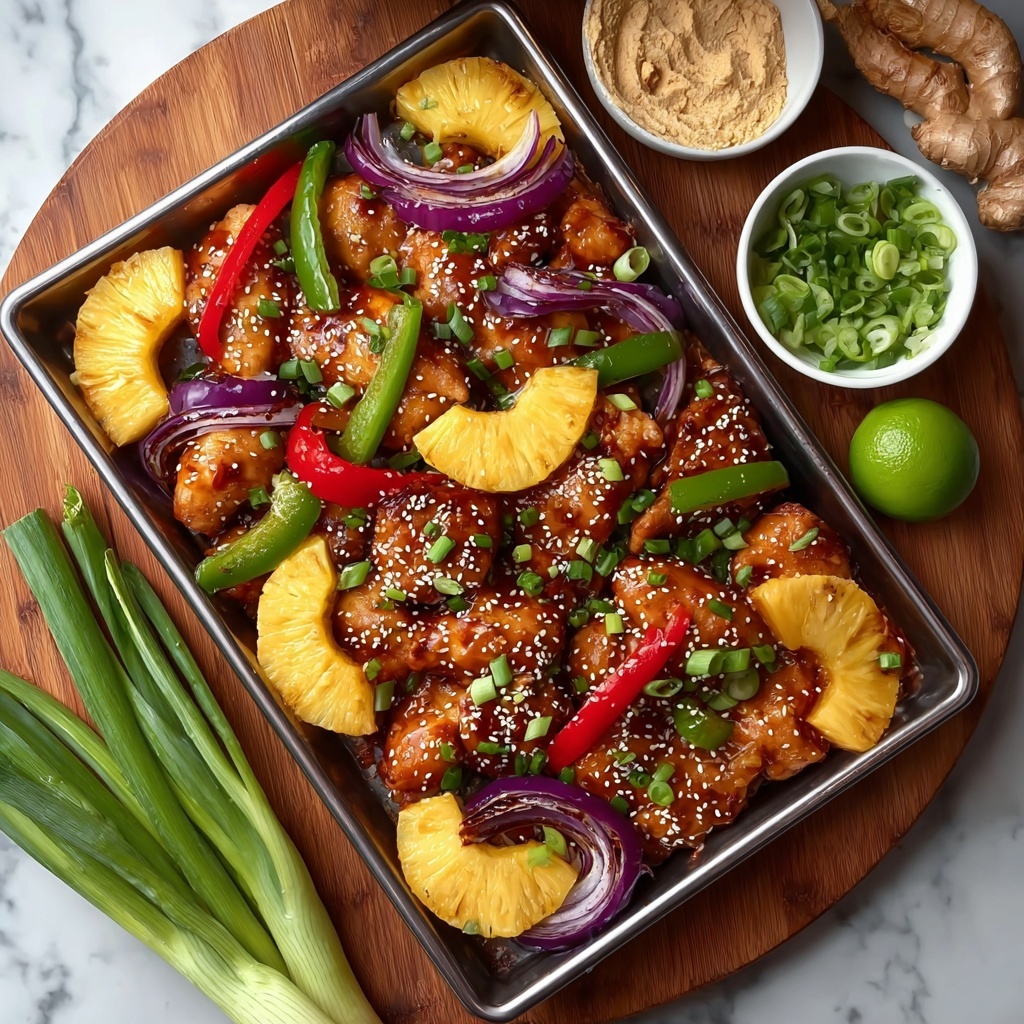 Sheet Pan Teriyaki Chicken and Pineapple Recipe - Recipe Image