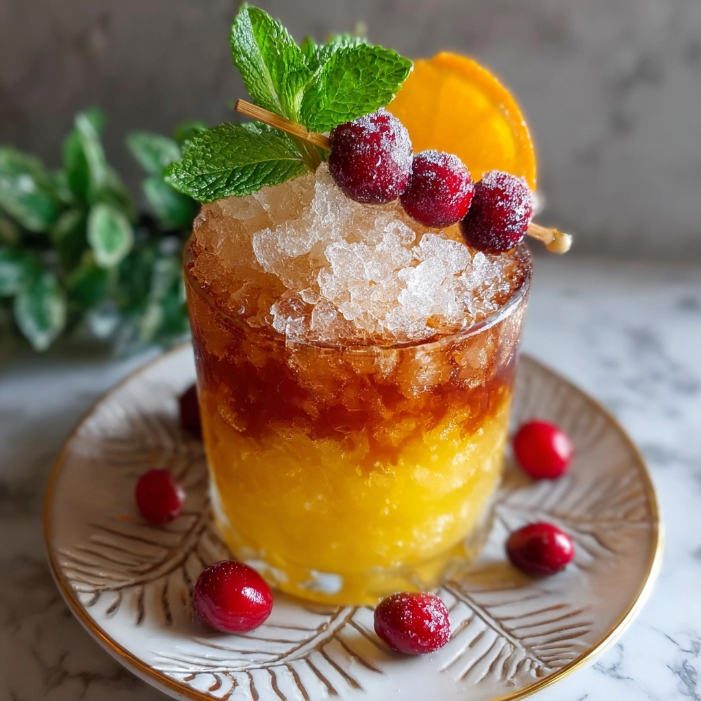Festive Christmas Mai Tai Recipe - Recipe Image