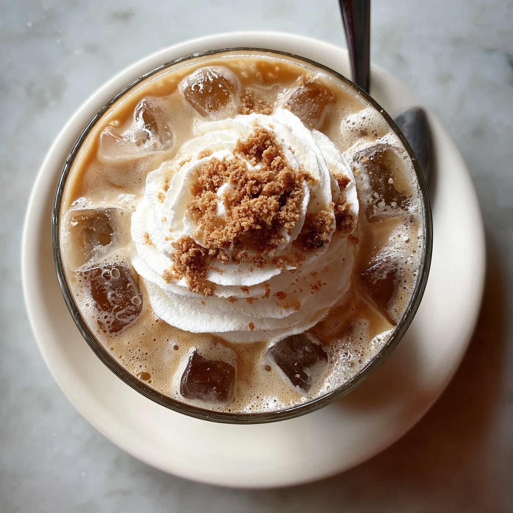 Iced Gingerbread Latte Recipe - Recipe Image