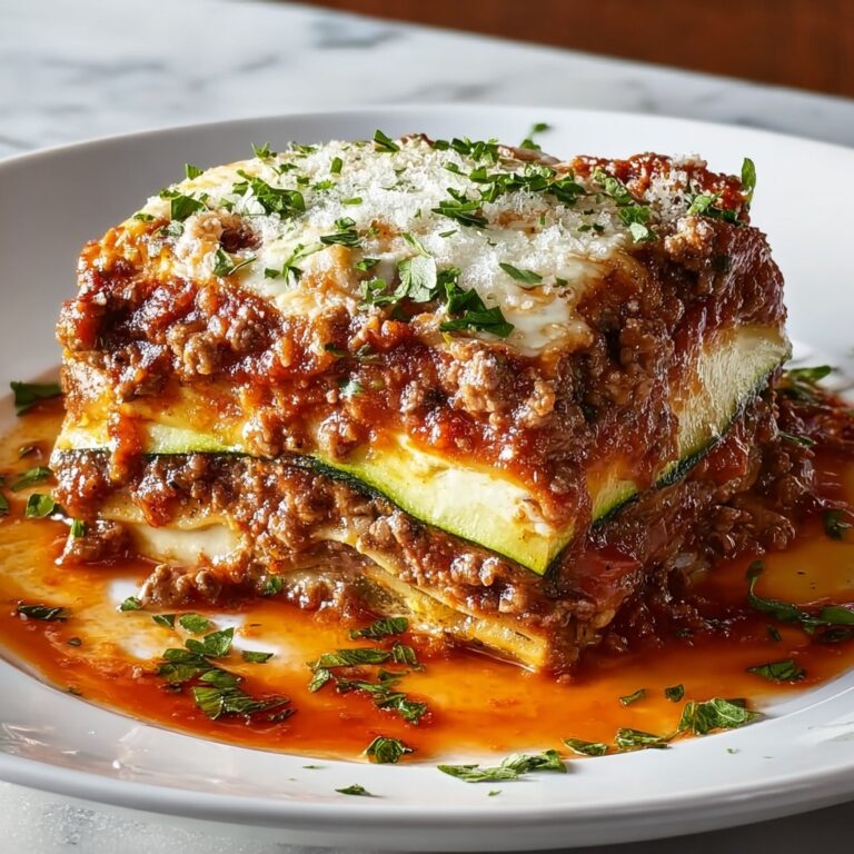 Zucchini Lasagna with Ground Turkey Recipe