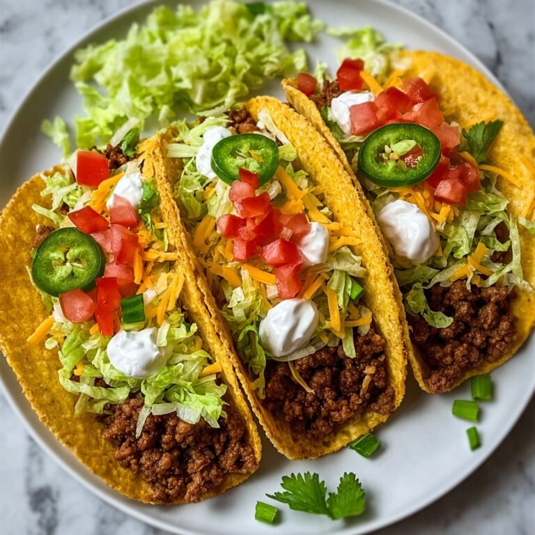 Crispy Beef Tacos Recipe