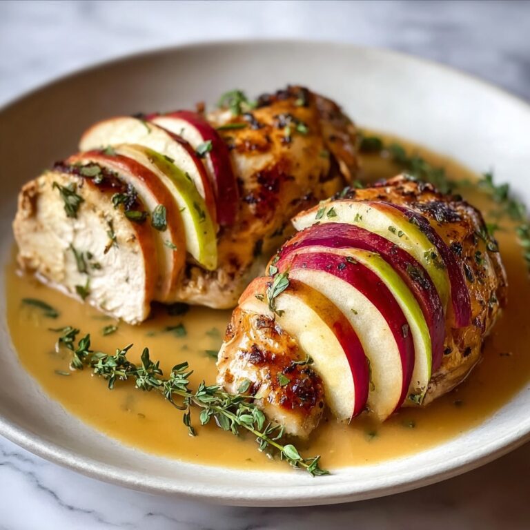 Apple & Brie Stuffed Chicken Recipe