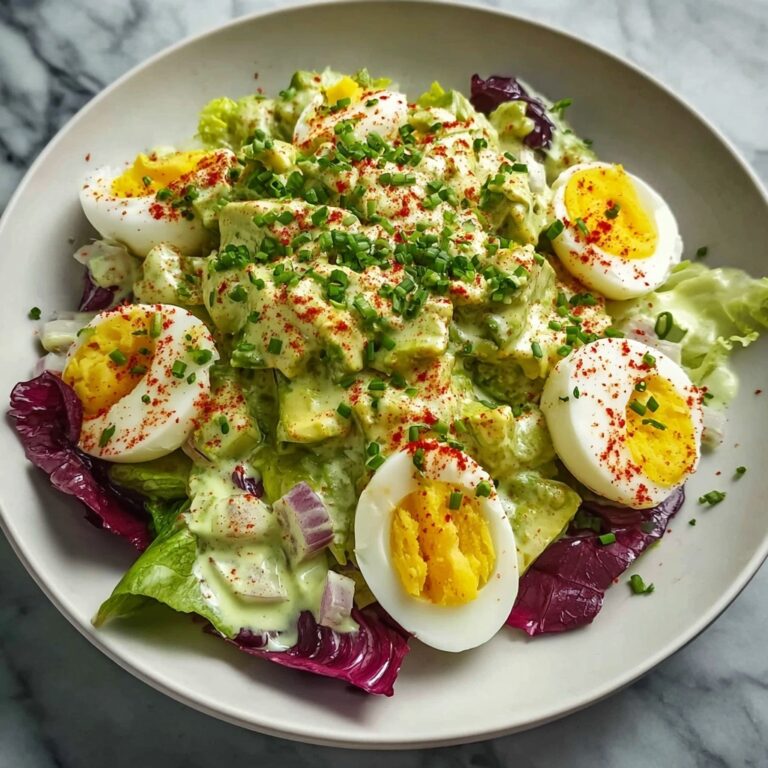 Creamy Avocado and Egg Salad Recipe