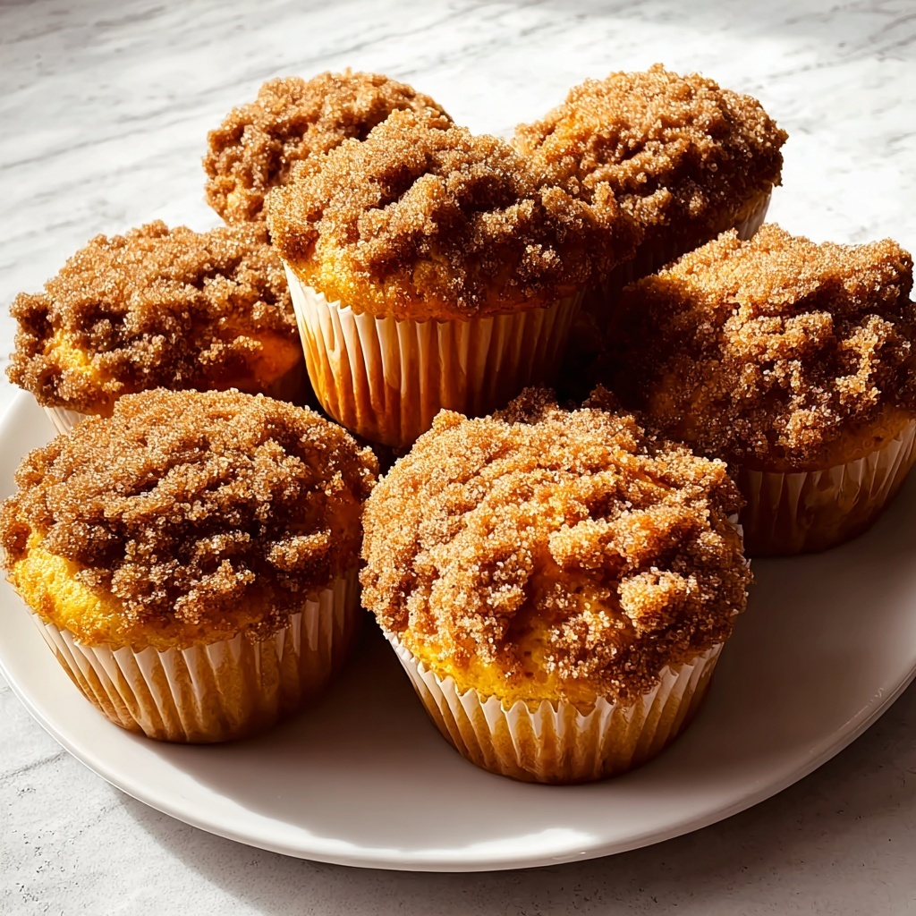 Pumpkin Crumb Cake Muffins Recipe - Recipe Image
