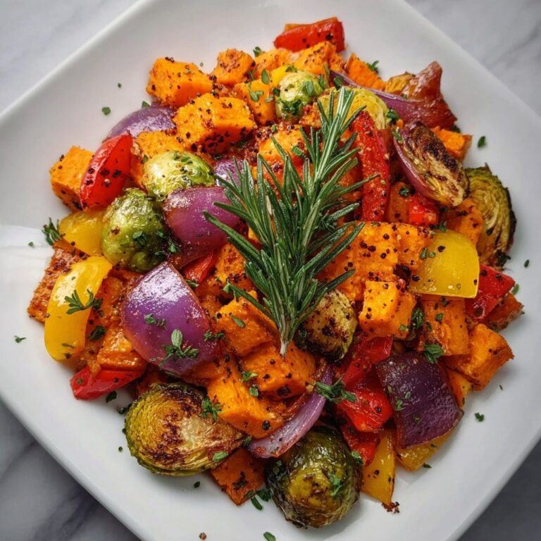 Festive Roasted Christmas Vegetables Recipe