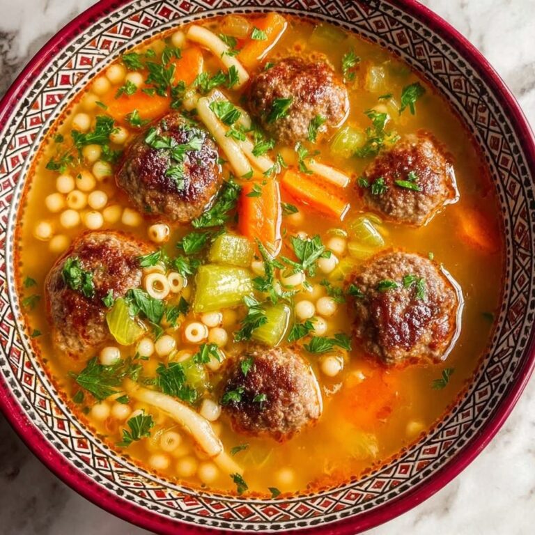 Italian Meatballs Soup Recipe