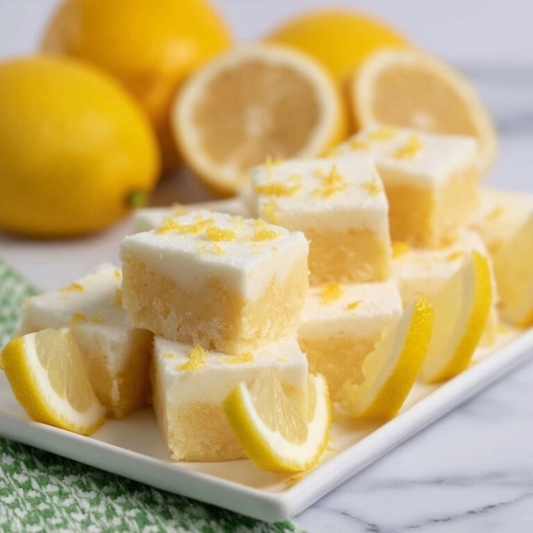 Lemon Fudge Recipe