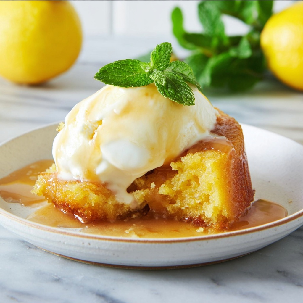 Crock Pot Lemon Cobbler Recipe - Recipe Image