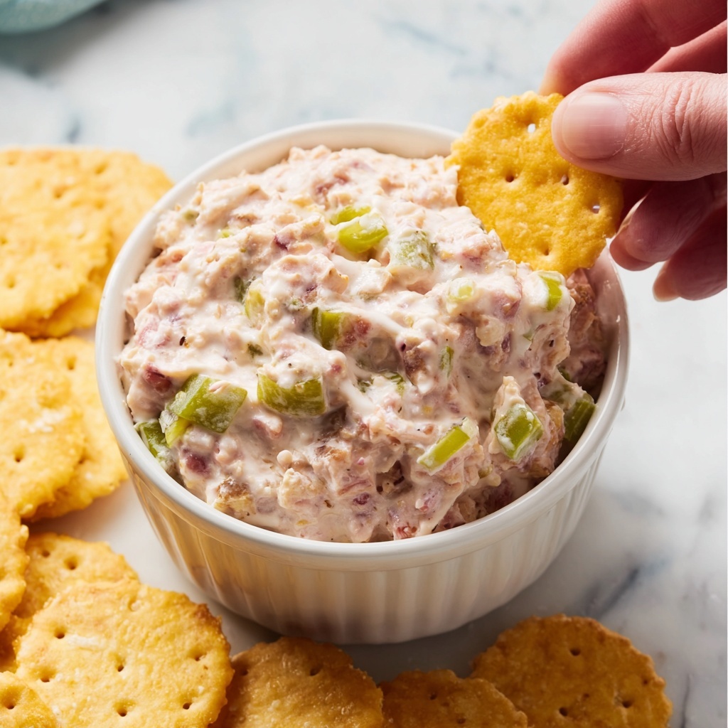 Ham Salad with Relish and Dill Pickles Recipe - Recipe Image