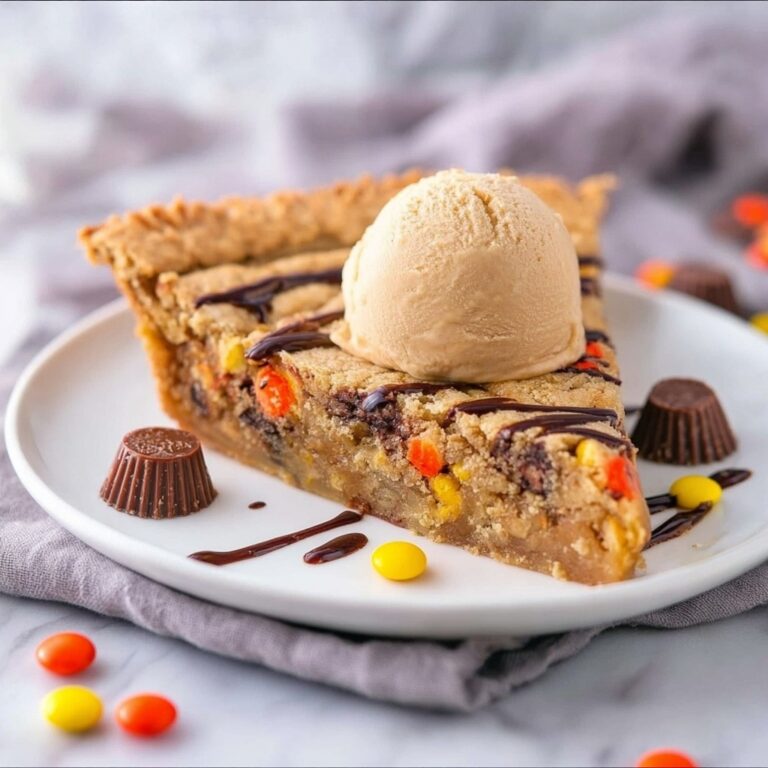 Reese’s Peanut Butter Cookie Pie Recipe