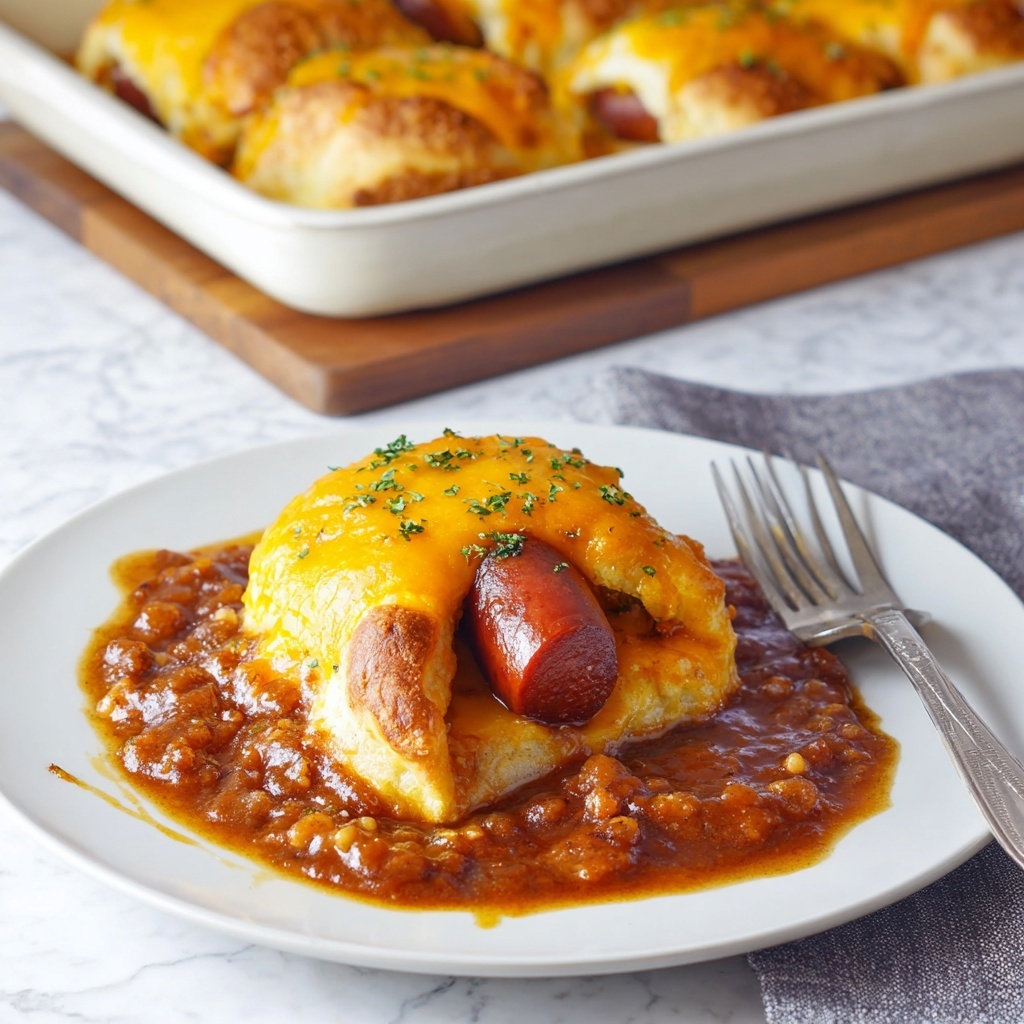 Chili Cheese Dog Bake Recipe - Recipe Image