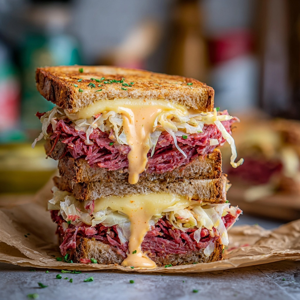 Reuben Sandwiches Recipe - Recipe Image
