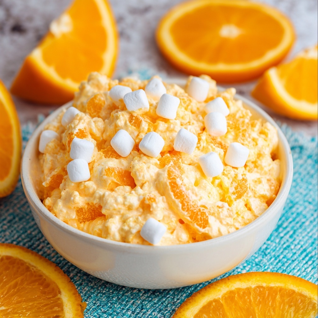 Orange Fluff Salad Recipe - Recipe Image