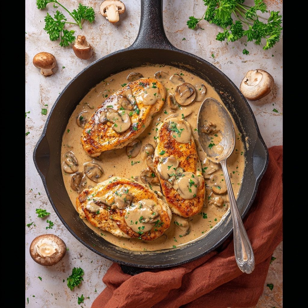 Cream of Mushroom Chicken Recipe - Recipe Image