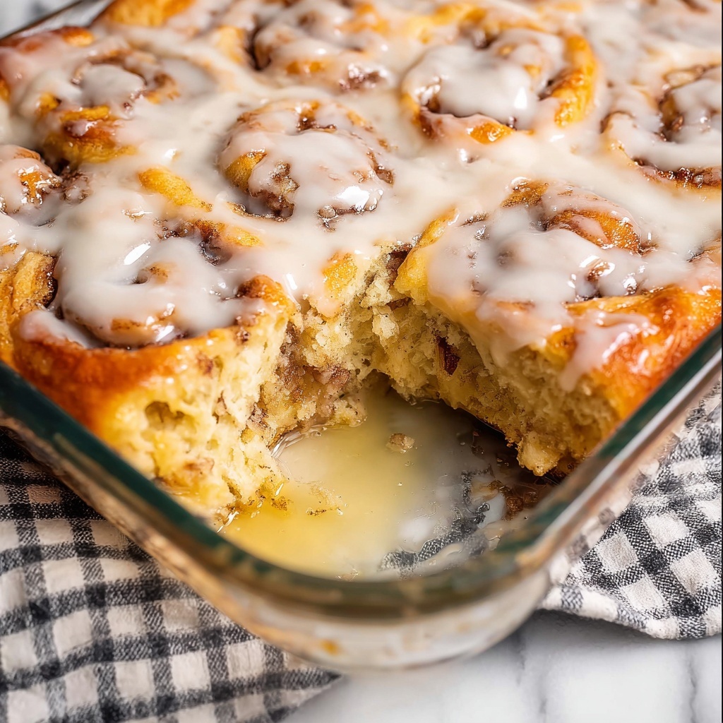 Cinnamon Roll Casserole Recipe - Recipe Image