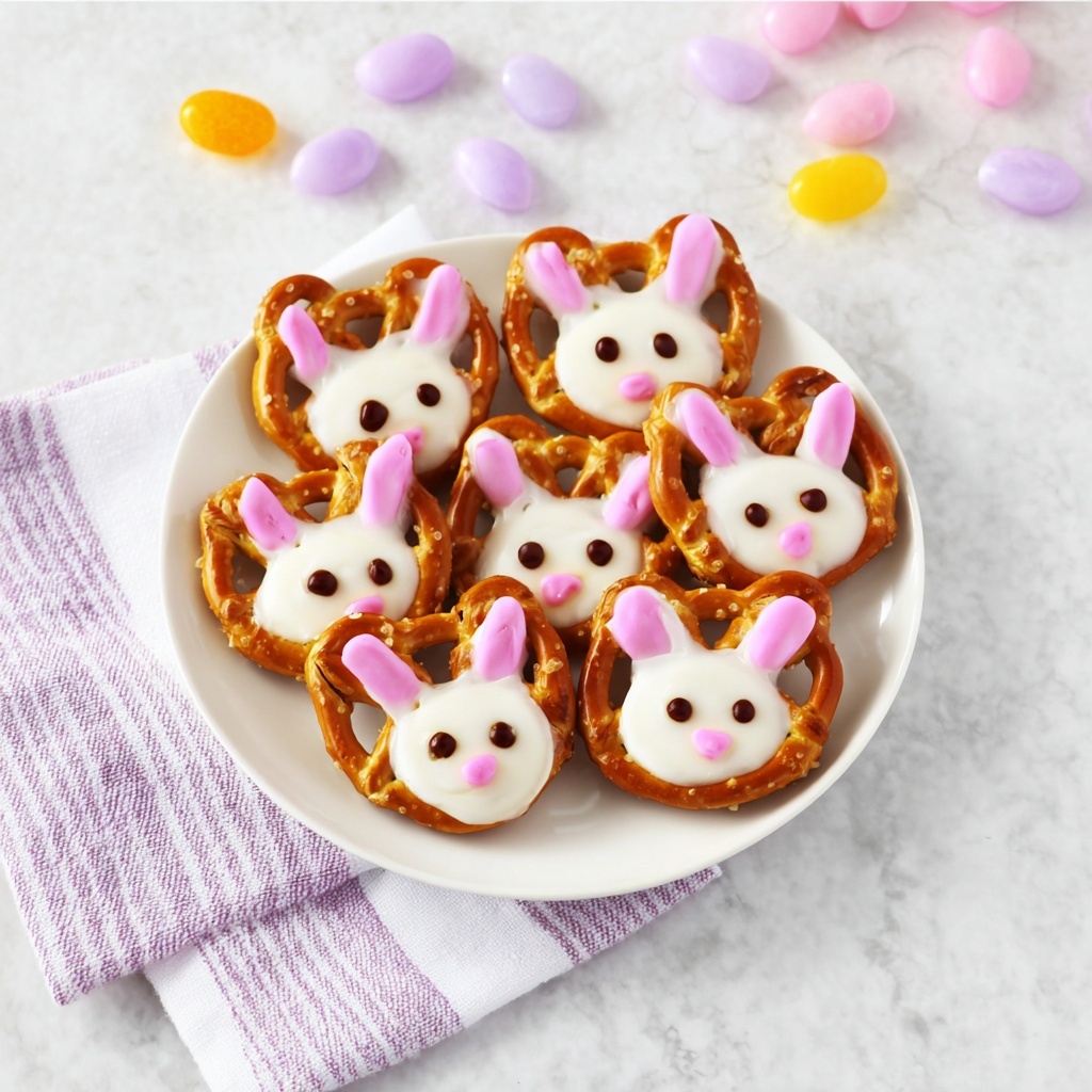 Bunny Pretzels Recipe - Recipe Image