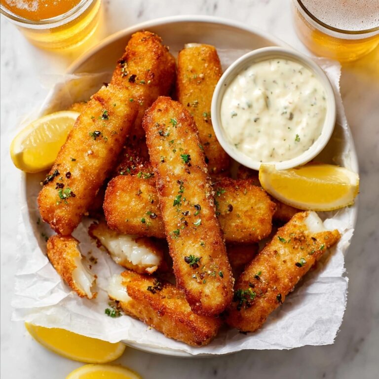 How to Make Crispy Air Fryer Fish Sticks Recipe