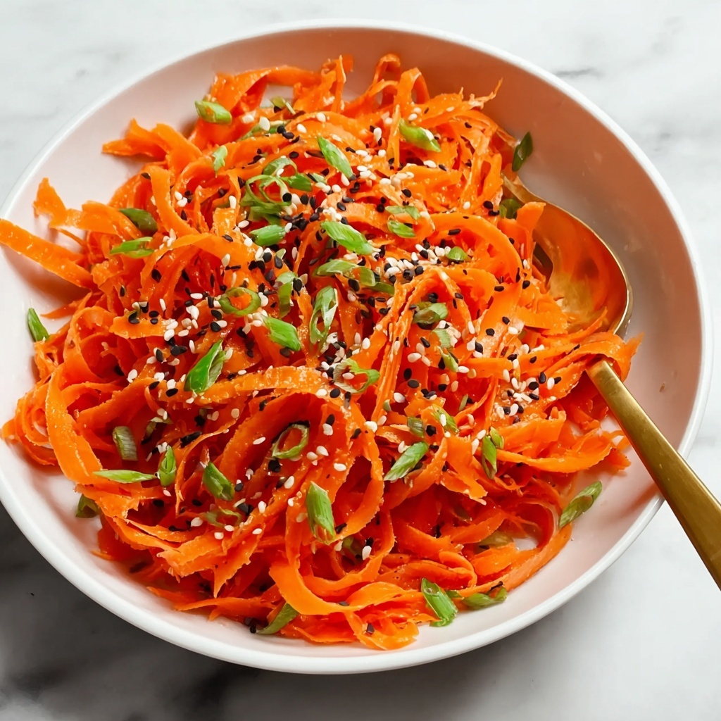 Deliciously Easy Carrot Salad with Asian Dressing Recipe - Recipe Image