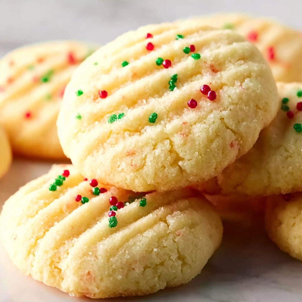 Meltingly Good Whipped Shortbread Cookies Recipe - Recipe Image