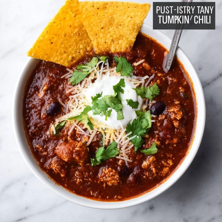 Instant Pot Turkey Pumpkin Chili Recipe