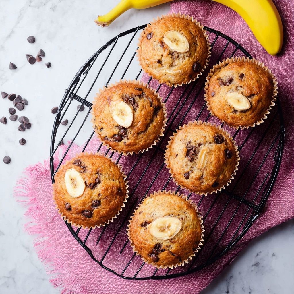 Chocolate Chip Banana Muffins Recipe - Recipe Image