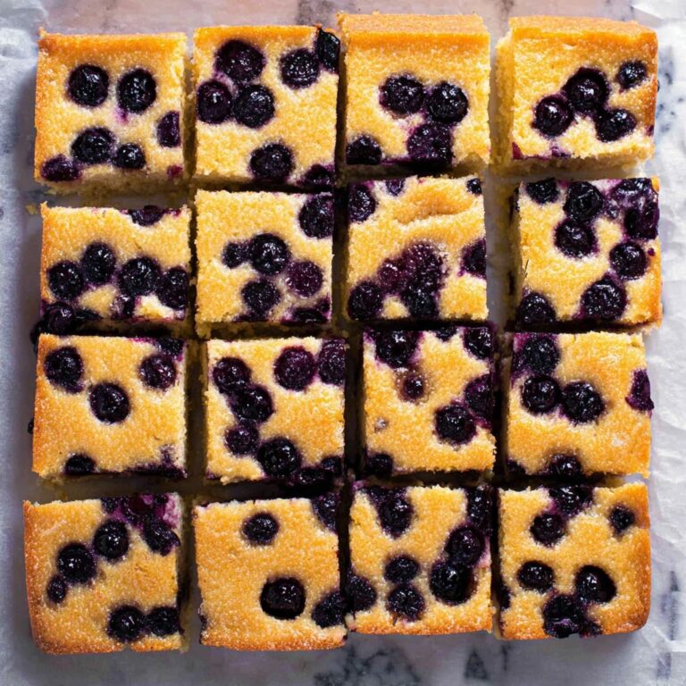 Sheet Pan Blueberry Pancakes Recipe