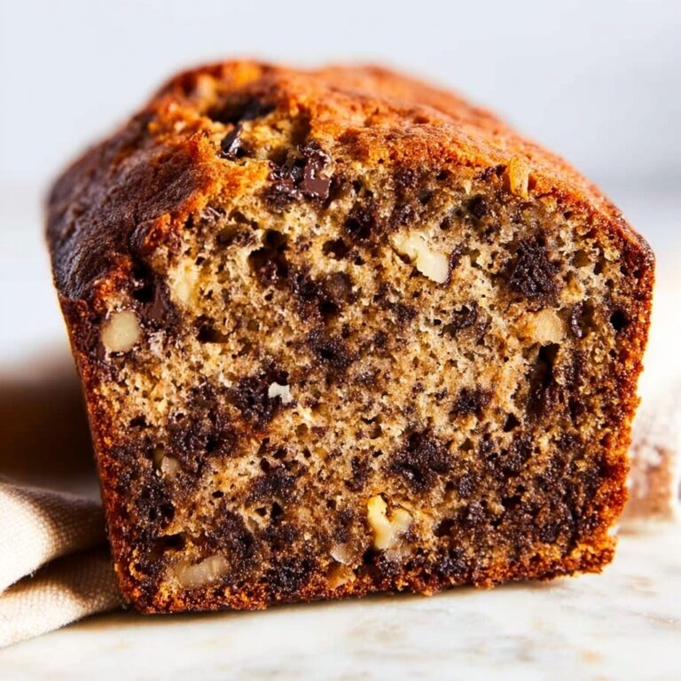 Healthy Chocolate Chip Banana Bread Recipe