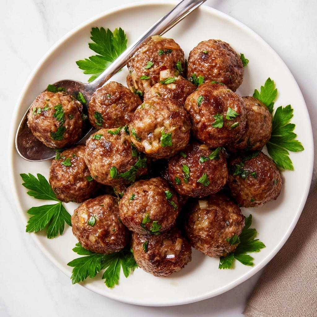 Homemade Meatballs Recipe - Recipe Image